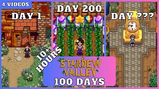I Played 100 Days of Stardew Valley - Mega Movie Series