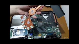 Asus FX553V Upgrade SSD NVME, (Disassembly) Battery, RAM, HDD, DVDRW, Thermal Paste Replace