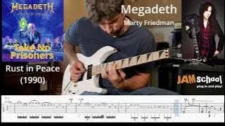 Megadeth Take No Prisoners Guitar Solo With TAB