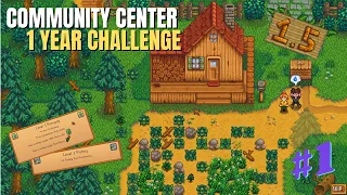 Stardew Valley 1.5 | Community Center 1 Year Challenge | Part 1