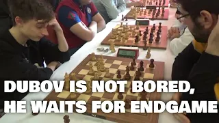 Daniil Dubov plays chess like he is bored, but not really...