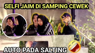 SELFI JAIM DI SAMPING CEWEK AUTO NGAKAK PARAH