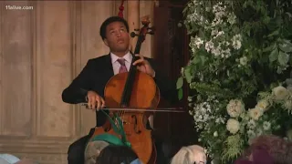 Royal wedding cellist dishes on Harry and Meghan, performs in Atlanta