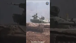 M-84A4 Snajper — Хорватский танк.