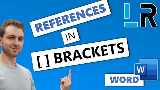 MS Word: References With Square Brackets in 10 SECONDS