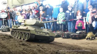 Tiger T34 1:4 Emslandmodellbau Lingen 2017