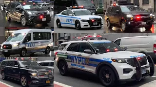 Multiple NYPD Vehicles Responding