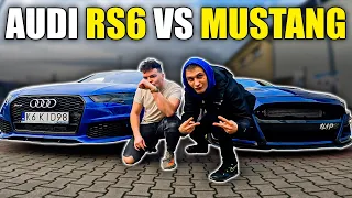 POPRZEDNIE RS6 BUDDY VS MUSTANG TWIN TURBO