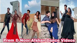 Prem Vats and Noor Afshan Dance Videos | Last 20 TikTok Dance videos of Noor Afshan | Part - 2