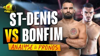 UFC Benoit St-Denis vs Ismael Bonfim - ANALYSE & PRONOSTICS