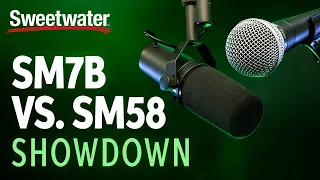 Shure Mic Showdown | SM7B vs. SM58