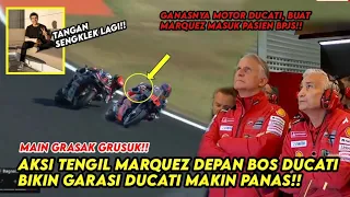 MENGEJUTKAN❗GANASNYA MOTOR DUCATI BUAT MARQUEZ OPERASI TANGAN, DEBUT MORBIDELLI DENGAN DUCATI MULUS