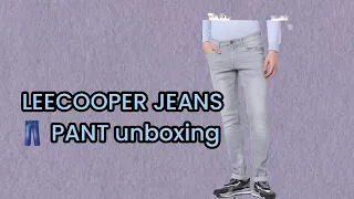 LeeCooper Grey jeans 👖 Unboxing