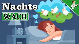 Wirst du Nachts oft wach - 3 Tricks um besser durchzuschlafen 😴