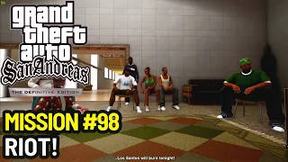 GTA San Andreas: Definitive Edition - Mission #98 - RIOT - WITH COMMENTARY