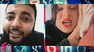 ناري شوهة الفقيه معاذ كيتعنب على صوفيا طاليني بغا يكويها 😳نايضة فضحو على المباشر😱| Sofia Taloni