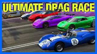 Forza Horizon 4 : ULTIMATE Drag Race!! (FH4's Fastest Cars)