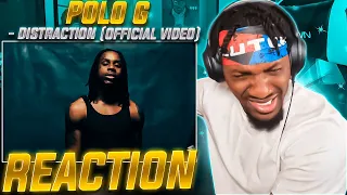 POLO SNAPPED ON THIS ONE! | Polo G - Distraction (REACTION!!!)