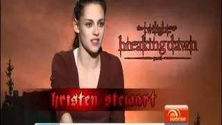 Breaking Dawn P1 Press Junket - Robert, Kristen, Taylor and Cast on Sunrise Interview 05.11.2011