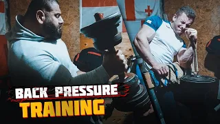 Levan Saginashvili & Irakli Zirakashvili Back Pressure Training!