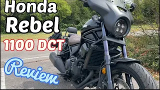 2022 Honda rebel 1100 DCT. Review and Test ride. Should you buy a cruiser Motorcycle? Good or bad?