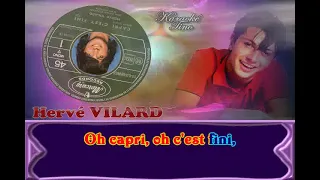 Karaoke Tino - Hervé Vilard - Capri c'est fini