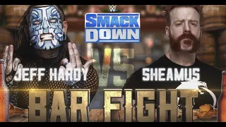 Jeff Hardy vs Sheamus - SmackDown Bar Fight Highlights 24/07/20