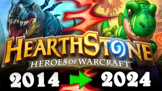 Hearthstone in 2014 vs 2024: How Has the Cost of The Card Collection Changed Over 10 YEARS?