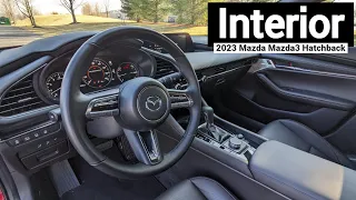 2023 Mazda Mazda3 Hatchback Interior | Detailed Walkthrough