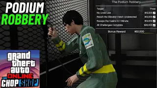 GTA Online Podium Robbery (All Bonus Challenges Complete) - Salvage Yard Chop Shop DLC