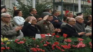 Kampfgruppen der Arbeiterklasse parade am 29. August 1973