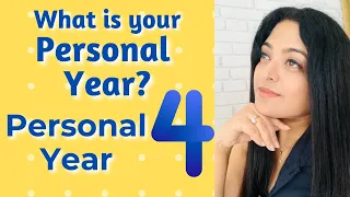 What Is Your Personal Year? What Personal Year 4 Reveals About You? | Priyanka Kuumar (In Hindi)