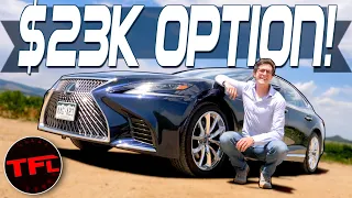 This ONE Option On The 2020 Lexus LS 500 Costs More Than A Toyota Corolla!