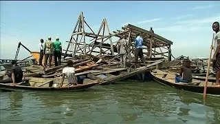 Floating school in Lagos lagoon collapses under heavy rains