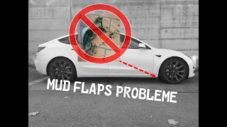 TESLA Model 3 Mud Flaps - DIY entfernen by *lautlos performance*