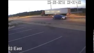 Dump Truck vs small car.