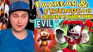 CIRCUS BABY VS. SHADOW BONNIE💥- Fazbear and Friends SHORTS #1-25 Compilation | Reaction