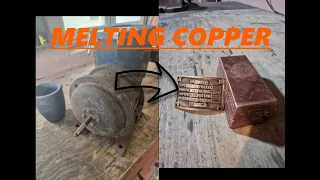 Motor Melt Down   ASMR Metal Melting   Przetapianie Silnika Elektrycznego   VID1   #LordsteelCasting