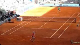 Kei Nishikori vs Roger Federer - Madrid Masters 2013