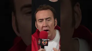 Nic Cage- "I'M NOT KILLING THAT!"