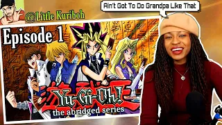 Its a card game ? Yu-Gi-Oh The Abridged Series Episode 1 - Pilot | Reaction - Little Kuriboh