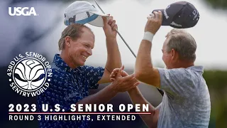 2023 U.S. Senior Open Highlights: Round 3, Extended Action from SentryWorld