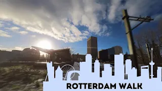 Rotterdam Walk #citywalk #walkingvideo #walkingaround #walkingtour #rotterdam #citytour #wandelen
