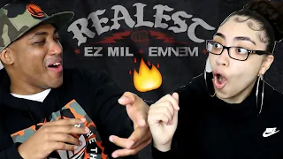 MY DAD REACTS TO Ez Mil - ft. Eminem - Realest REACTION