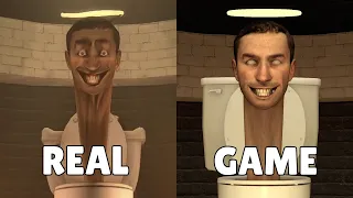 SKIBIDI TOILET EPISODES: REAL VS GAME! I RECREATED SKIBIDI TOILET EPISODES in Garry's Mod! PART 4