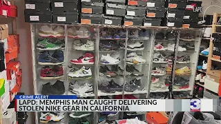 Memphis man charged after $5M in stolen Nike gear found in Los Angeles