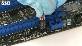 MSI® HOW-TO install front panel connectors (JFP1)