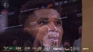 INTENSE LAST 5 MINUTES of 2021 NBA Finals Game 5, Suns vs. Bucks 119-123 | July 17, 2021