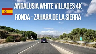 Driving in Spain Andalucia Pueblos Blancos Ronda to Zahara de la Sierra