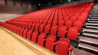 Camberley Theatre's new seats being installed -  brilliant time lapse!